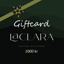 La Clara Coffee Roasters Gift Card 1000 kr