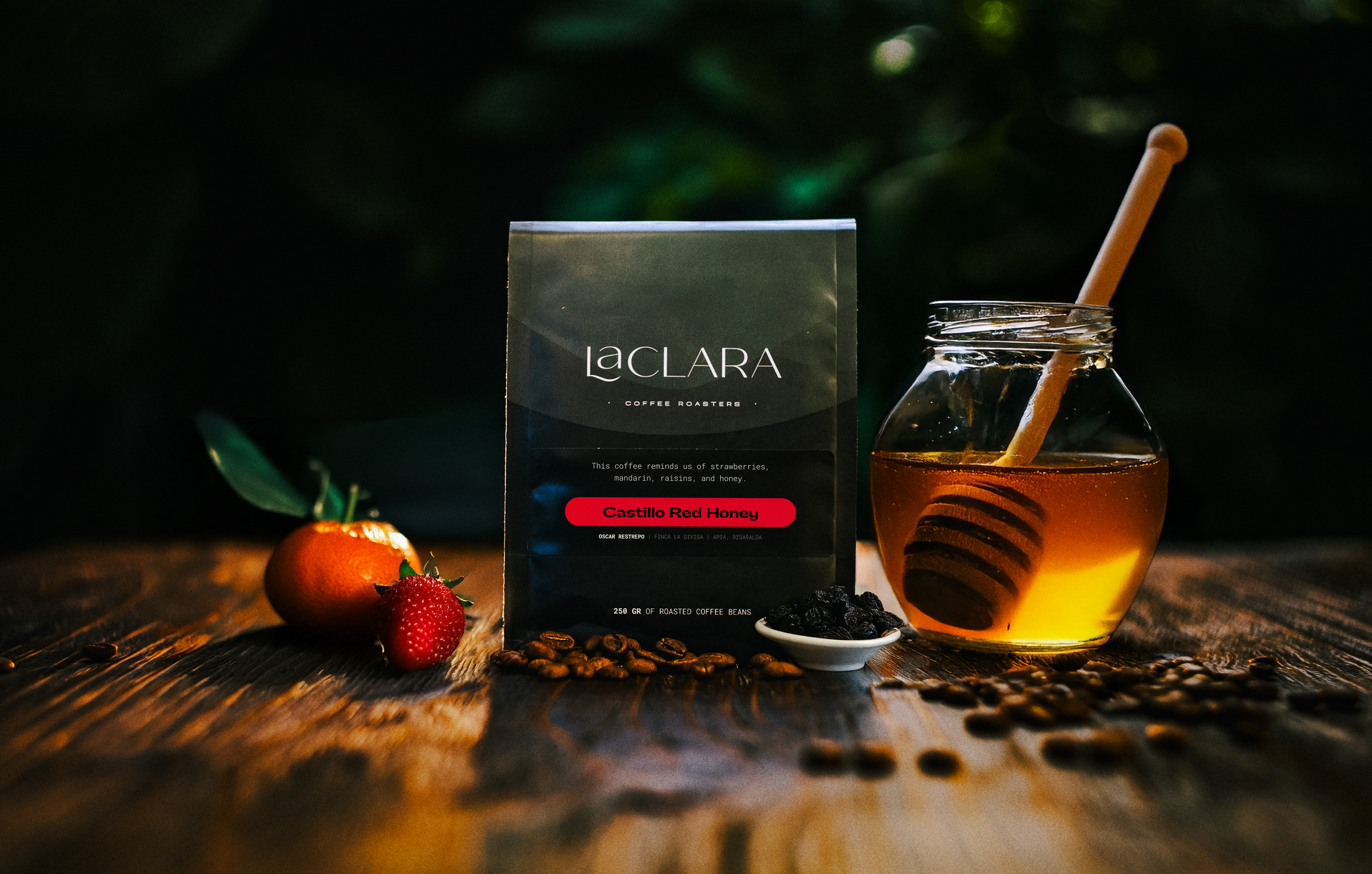 Oscar Restrepo's Finca La Divisa Castillo Red Honey